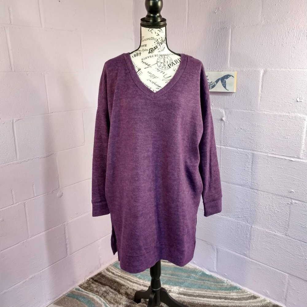 Purple Tunic with Pockets